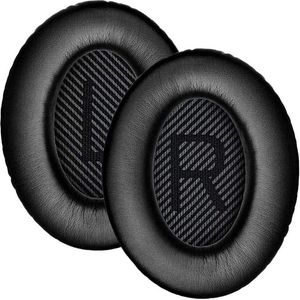 Oorkussens - Vervangende Oorkussen - Zwart - Geschikt voor Bose QC35 1 en 2