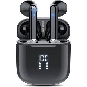 Draadloze Oordopjes - Bluetooth - Geschikt voor iOS & Android - Lange Batterijduur - Comfortabel Draagcomfort - Geweldige Geluidskwaliteit - Origineel Phreeze