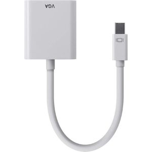 Mini Displayport naar VGA Adapter - Wit