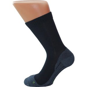 Boru Bamboo - 3 Pack - Wandelsokken Dames - Wandelsokken Heren - Blauw - 35-38