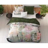 Dekbedovertrek - Grijs - Katoen - 240x220 cm