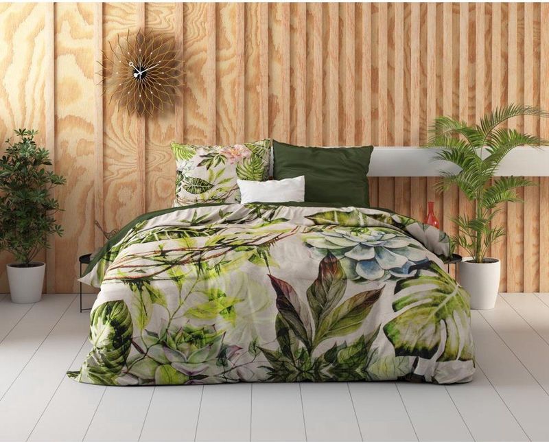 Dekbedovertrek - Multicolor - Katoen - 140x200 cm