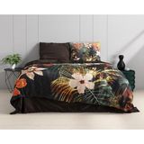 Dekbedovertrek - Katoen - Grijs - Eenpersoons