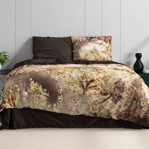 Dekbedovertrek - Katoen - Grijs - 240x220 cm