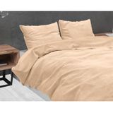 Dekbedovertrek - Wit - Katoen - Eenpersoons