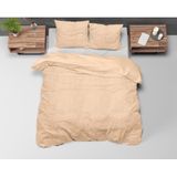 Dekbedovertrek - Wit - Katoen - Eenpersoons