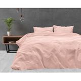 Sleeptime - Velvet Touch - Dekbedovertrekset - Roze - 200x200/220 + 2 Kussenslopen 60x70