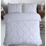 Dreamhouse Salvador - Dekbedovertrek - Tweepersoons - 200 x 220 + 2 kussenslopen - Wit