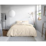 Primaviera DeLuxe Dekbedovertrek Zand - 100% Katoen Satijn - Inclusief Kussenslopen