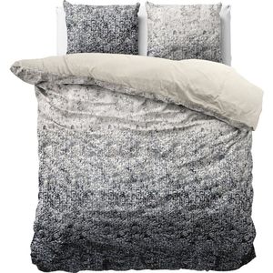 Dreamhouse Fluweel Emma Dekbedovertrek - 240x200/220 + 2 kussenslopen 60x70 - Antraciet - Tweepersoons