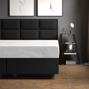 Hoeslaken - Velvet - 90x200 cm - Keuze Uit Meerdere Kleuren - Sleeptime - Dekbed-Discounter.nl