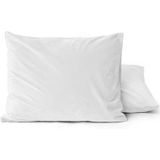 Sleeptime - Velvet Kussenslopen - Wit - 2 Pack - 100% Polyester