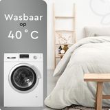 Sleeptime Teddy Dekbedovertrek + 2 kussenslopen Wit