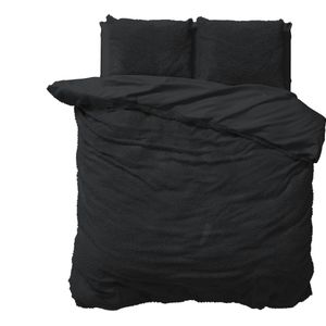 Sleeptime Teddy Dekbedovertrek + 2 kussenslopen Antraciet