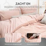 Sleeptime Teddy Dekbedovertrek + 2 kussenslopen Roze