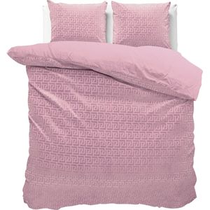 Sleeptime Fashion Dekbedovertrek - 200x200/220 + 2 kussenslopen 60x70 - Roze - Eenpersoons