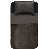 Dekbedovertrek - Grijs - Katoen - 2 Delig