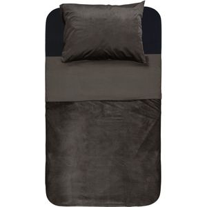 Dekbedovertrek - Grijs - Katoen - 2 Delig