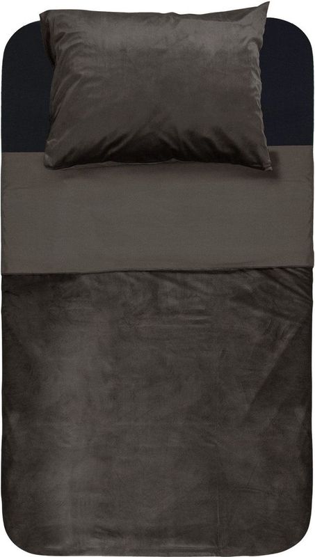 Dekbedovertrek - Grijs - Katoen - 2 Delig
