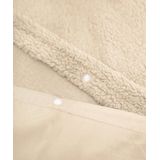 Sleeptime Teddy Dekbedovertrek + 1 kussenslopen Taupe