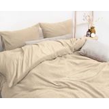 Sleeptime Teddy Dekbedovertrek + 1 kussenslopen Taupe