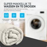 Sleeptime 2 in 1 Dekbed Dekbed zonder Overtrek + Gratis Kussenslopen Creme