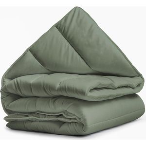 Sleeptime 2 in 1 Dekbed Dekbed zonder Overtrek + Gratis Kussenslopen Groen