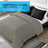 Sleeptime 2 in 1 Dekbed Dekbed zonder Overtrek + Gratis Kussensloop Kaki
