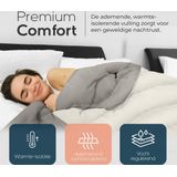 Dekbed - Wit - Katoen - 140x200 cm