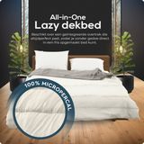Dekbed - Wit - Katoen - 140x200 cm