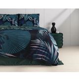 Dreamhouse - Edvard - Dekbedovertrek - Blauw - Katoen Satijn - Inclusief Kussensloop