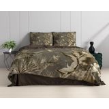 Dreamhouse - Aurelien - Dekbedovertrek - Taupe - Katoen Satijn - Inclusief Kussensloop