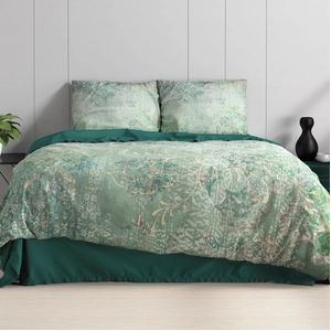 Dekbedovertrek Dreamhouse Dakar Green Satijn-200 x 200 / 220 cm | 2-Persoons