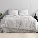 Dekbedovertrek - Effen - Katoen - Grijs