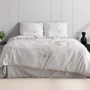 Dekbedovertrek - Effen - Katoen - Grijs