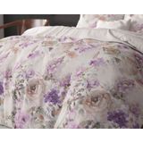 Dekbedovertrek - Grijs - Katoen - 240x220 cm