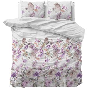 Dekbedovertrek - Grijs - Katoen - 240x220 cm