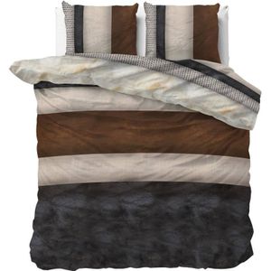 Sleeptime - Alva Multi - Dekbedovertrek - Multikleur - Gemengd Katoen - Inclusief Kussenslopen