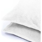 Sleeptime Teddy Kussensloop 2 Stuks Teddyfleece Wit