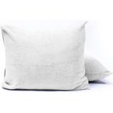Sleeptime Teddy Kussensloop 2 Stuks Teddyfleece Wit