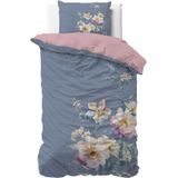 Dekbedovertrek - Blauw - Katoen - 2-Persoons