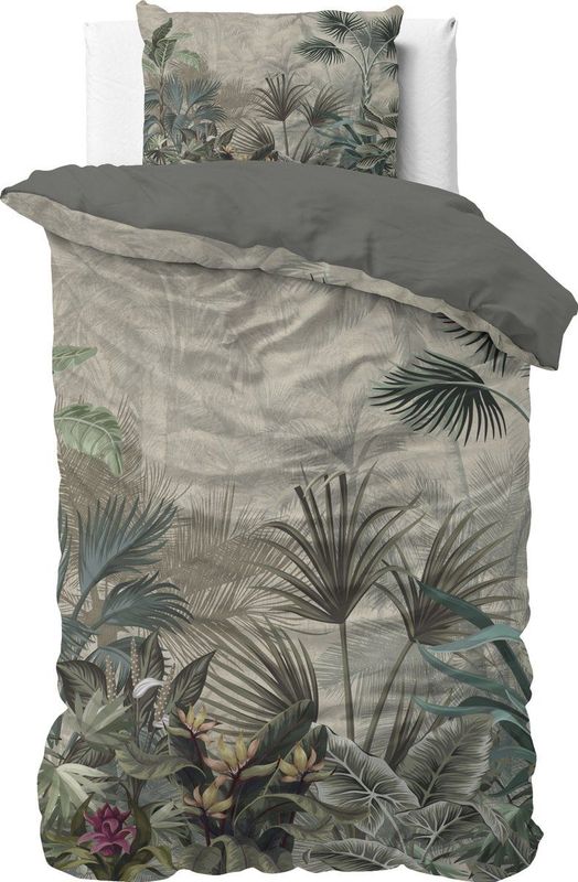 Sleeptime Macy Dekbedovertrek + 1 x kussensloop Groen