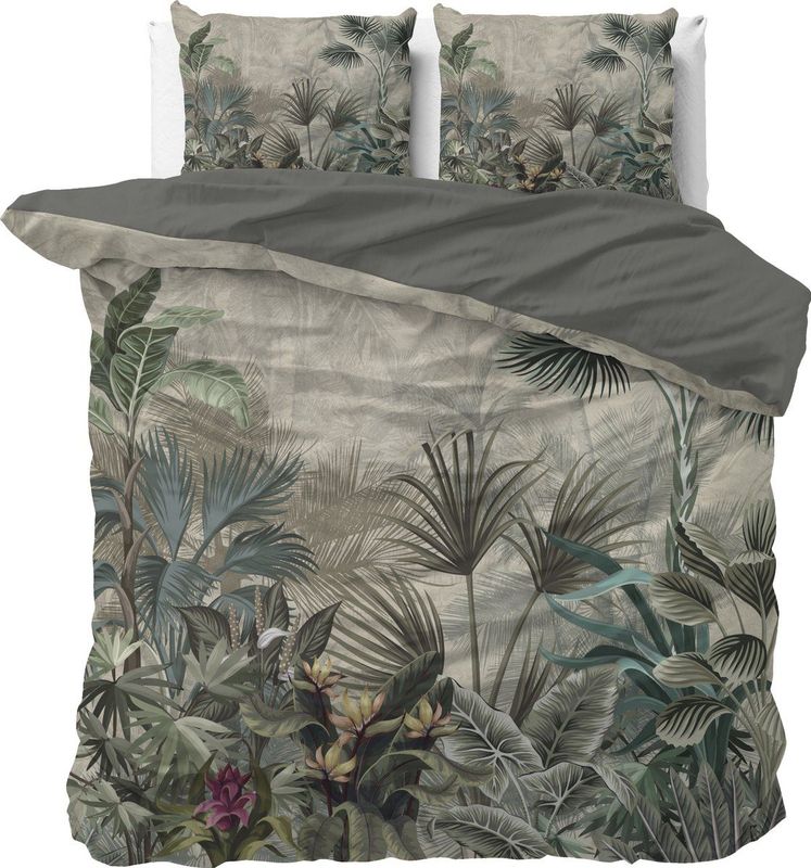 Sleeptime Macy Dekbedovertrek Groen