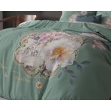 Dekbedovertrek - Blauw - Katoen - Eenpersoons