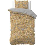 Sleeptime - Emeline Goud - Dekbedovertrek - Geel - Inclusief Kussensloop