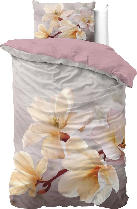 Sleeptime dekbedovertrek Isaline - microvezel - 140x220 + 60x70 cm