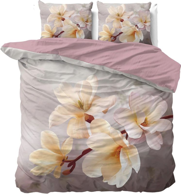 Sleeptime - Isaline Multi - Dekbedovertrek - Multikleur - Inclusief 2 Kussenslopen 60x70