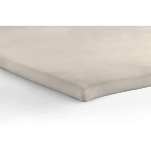 Double Jersey Topper Hoeslaken Creme