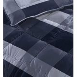 Sleeptime - 2 in 1 Dekbed - Blauw - 240 x 200 cm + 2 x Kussenslopen 60x70
