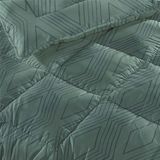 Sleeptime - 2 in 1 Dekbed - Groen - 240 x 200 cm + 2 x Kussensloop 60x70